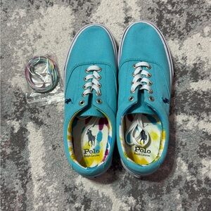 Blue Ralph Lauren Sneakers